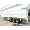 High quality 60 tons cargo box transport semi trailer